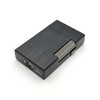 Visol Hubbard Brushed Stripes Soft Flame and Torch Flame Flint Lighter - Black - VLR4-Hubbard-ST-BK