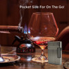 Visol Hubbard Brushed Stripes Soft Flame and Torch Flame Flint Lighter - Gunmetal - VLR4-Hubbard-ST-GM