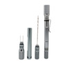 Visol Pokey 2 Cigar Punch, Poker, and Roach Clip - Gunmetal - VCUT736GM