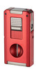Visol Zurich Dual Torch Flame Cigar Lighter – Red