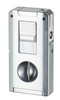 Visol Zurich Dual Torch Flame Cigar Lighter – Silver