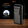 Visol Antero Black Retail Prepack - 20 Cigar Lighters