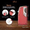 Visol Sierra Dual Torch Flame Cigar Lighter with Multi-Tool Cigar Accessories - Red