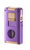 Visol Zurich Dual Torch Flame Cigar Lighter – Purple