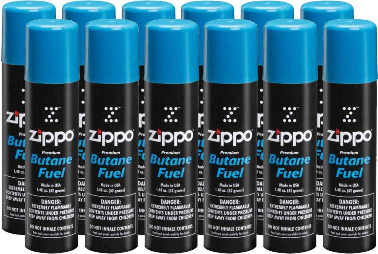 Zippo Butane Fuel, 42 gram Pack of 2 