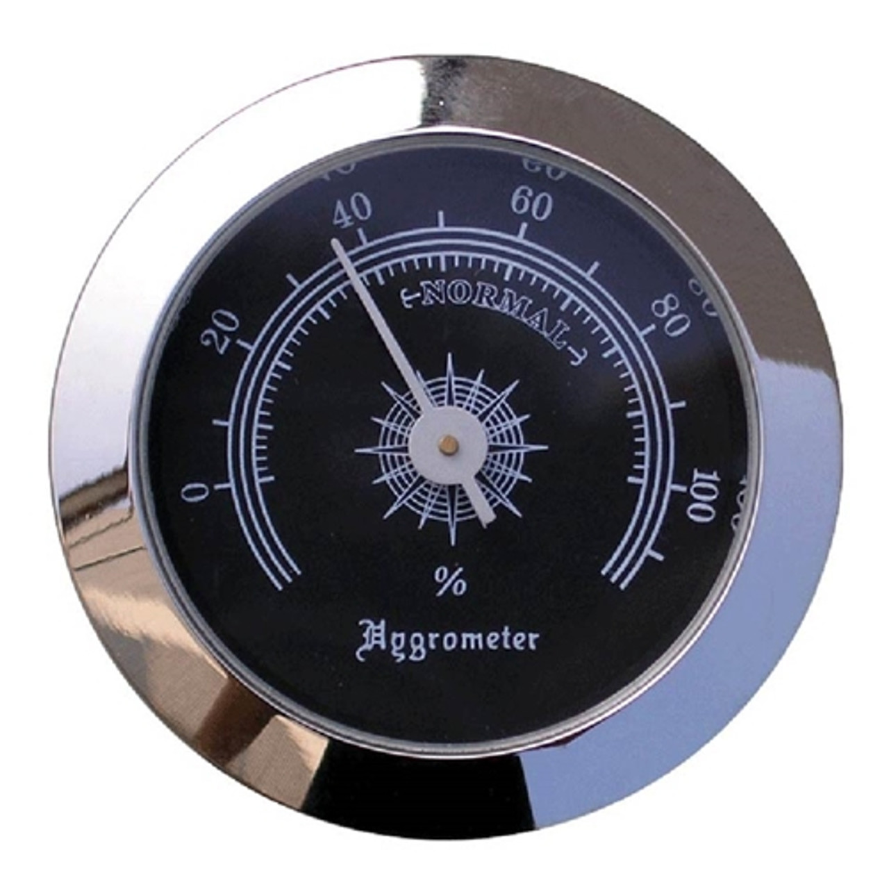 Essential Values Round Digital Cigar Hygrometer for Humidors