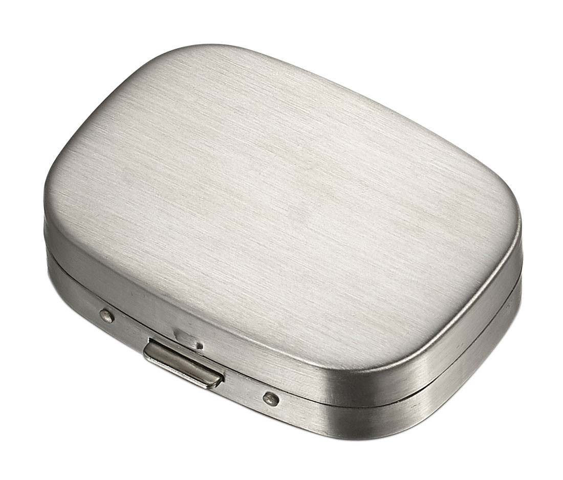 Visol Preston Chrome Plated Rectangular Metal Pocket Ashtray