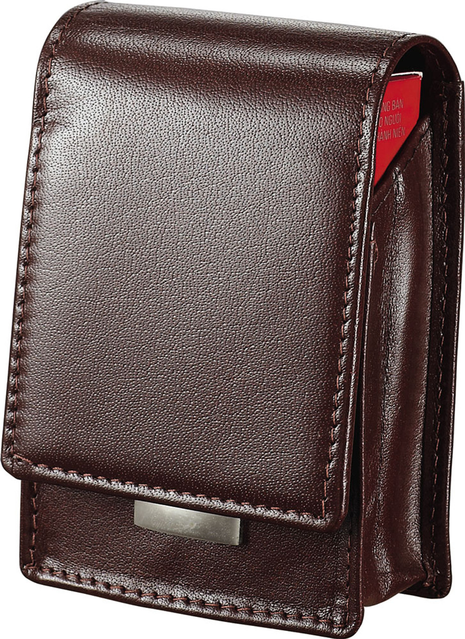 Leather Pouch 50g - Cigarette Case - BongsMart Australia