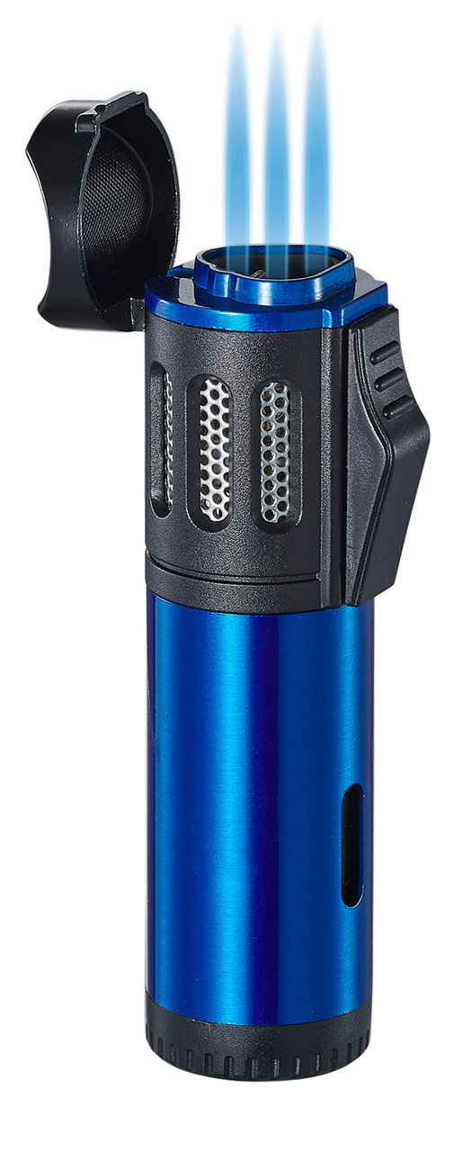 Visol Artemis Triple Flame Torch Lighter - Blue - VLR402502 - Visol