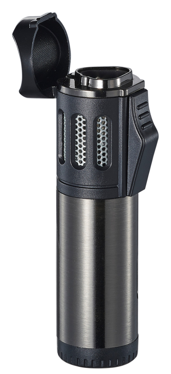 Visol Artemis Triple Flame Torch Lighter - Gunmetal - VLR402504