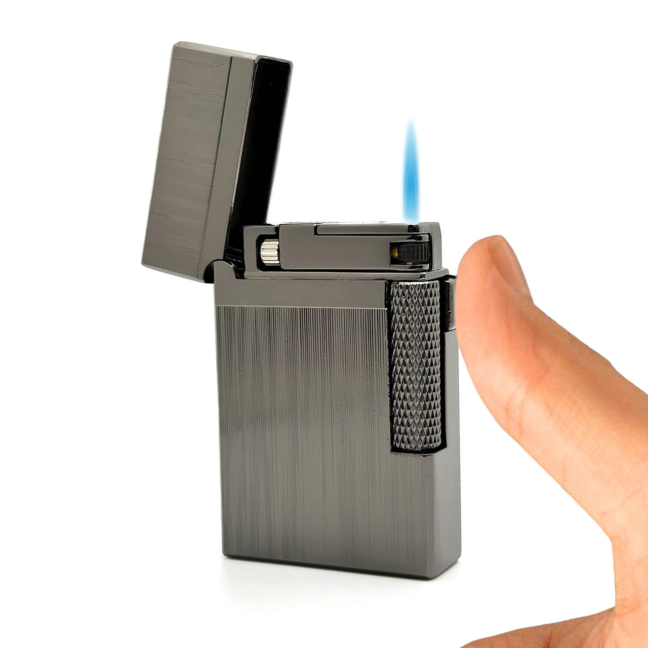 Visol Hubbard Barley Soft Flame and Torch Flame Flint Lighter