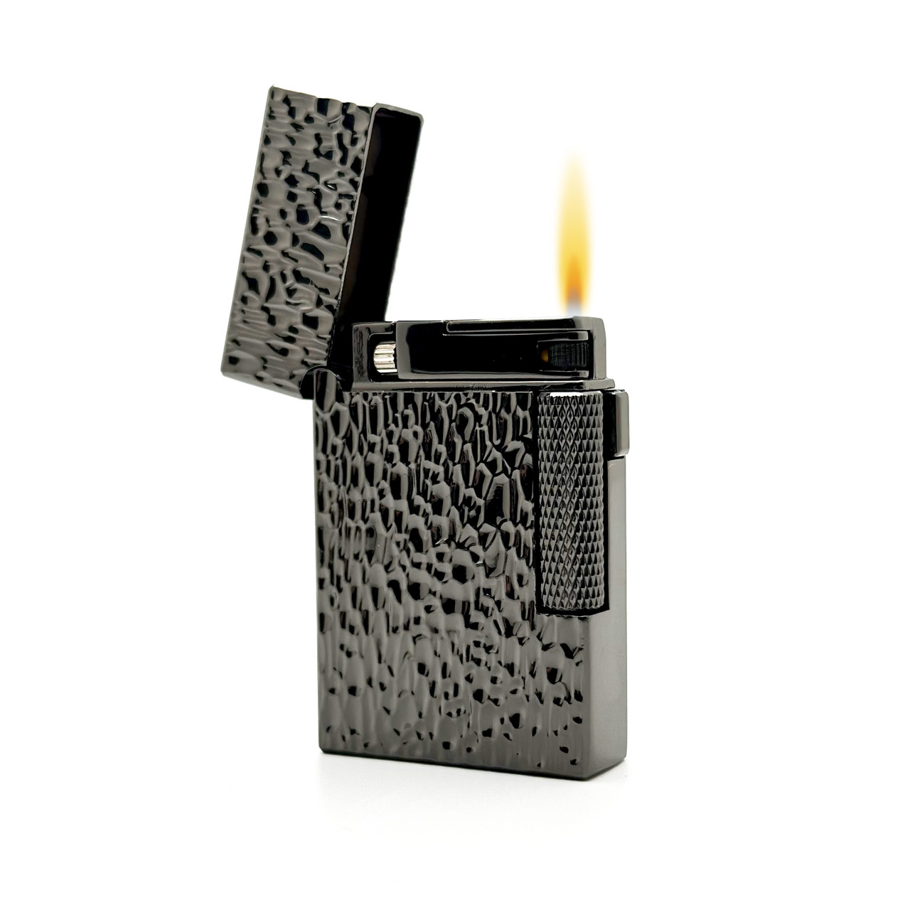 Visol Hubbard Barley Soft Flame And Torch Flame Flint Lighter - Gunmet – Lighters Direct