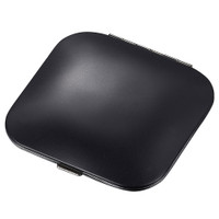 Visol Anodized Aluminum Pocket Mirror - Matte Black - VAC503