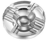 Visol Elara Round Crystal Cigar Ashtray - VASH305