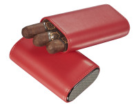 Visol Peter James Leather Green Travel Cigar Case