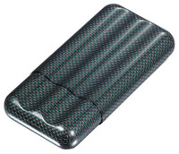 Visol Cartenium Three Finger Titanium Carbon Fiber Cigar Case - VCASE493