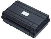 Visol Little Joe Reise-Humidor Rot – Aluminium-Humidor Für 1-3 Zigarren Mit Hygrometer