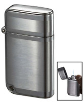 Visol Ranger Brushed Chrome Torch Flame Lighter - VLR101702