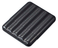 V.H. Luxury Carbon Weave Kingsize Cigarette Case Black (605702)