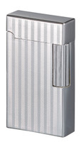 Visol Zebra Soft Flame Flint Lighter - Silver - VLR600303-Zebra-SL