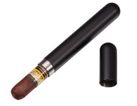 Visol VCASE505 Delta Satin Finish Stainless Steel Cigar Tube