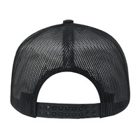 Visol Double Snap Back 6 Paneled Cap - Grey and Black - VAPC6PDTF-GYBK