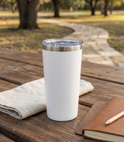 Visol Chancellor Insulated White 20 oz Tumbler - VAC419WH