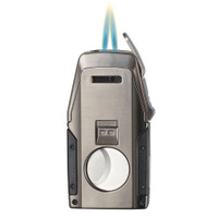 Visol Viper Dual Torch Flame Cigar Lighter – Gunmetal
