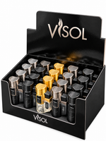 Visol Vortex Triple Torch Clear Butane Lighter – 20 Piece Retail Prepack – 3 Colors