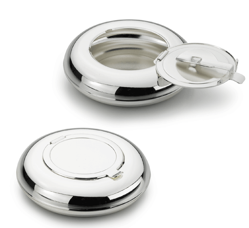 Visol Bertucci Silver Plated Cigarette Ashtray - VASH909
