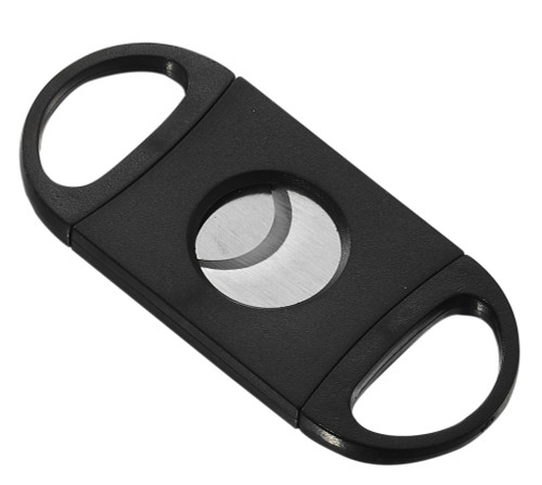 Visol Tahoe Cigar Cutter with Matte Black Stainless Steel Plate - VCUT414BK Visol Tahoe Cigar Cutter with Matte Black Stainless Steel Plate - VCUT414BK
