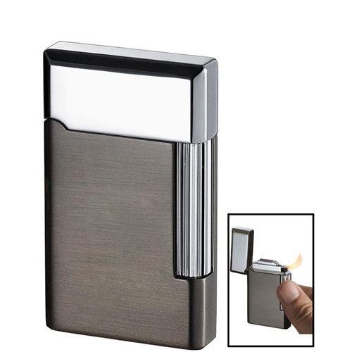 Visol Pyxis Dark Gun Pipe Lighter - VLR301002-PIPE - Visol