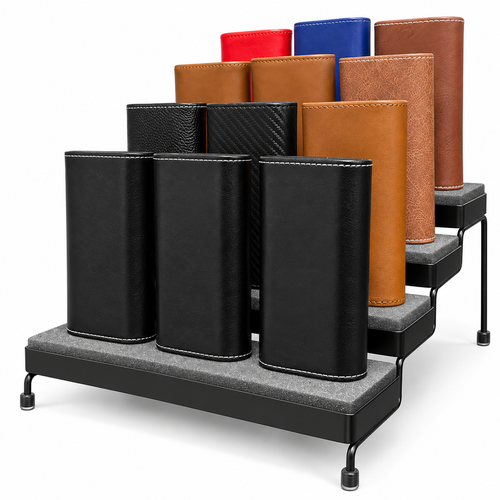Retail Counter Display Package with Santa Fe Cigar Cases - VPKG701