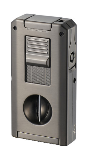 Visol Zurich Dual Torch Flame Cigar Lighter – Gunmetal