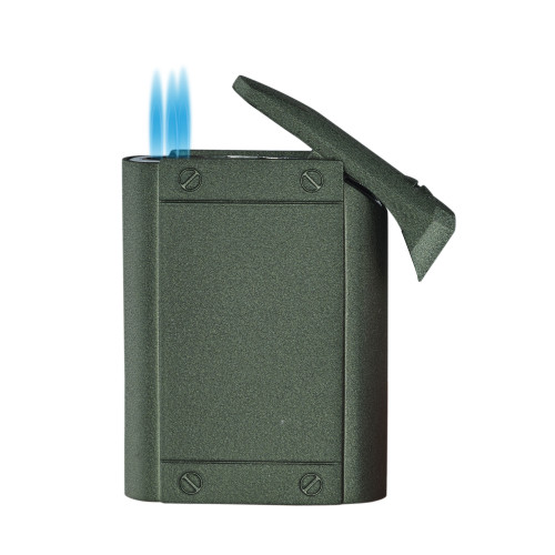 Visol Olympus Triple Torch Flame Cigar Lighter - Green