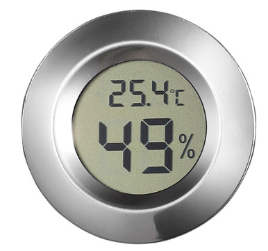 Visol VAC714 Modern Rectangular Digital Hygrometer