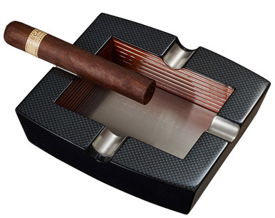 Visol Braeden Pattern Carbon Fiber 8-Cigar Ashtray