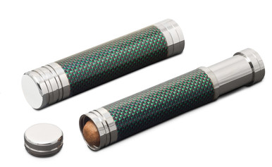 Visol Kinetic II Carbon Fiber Chrome Adjustable Cigar Tube