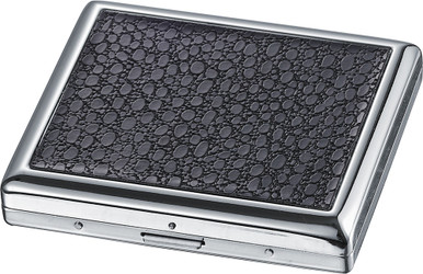 Designer Black Cigarette Case