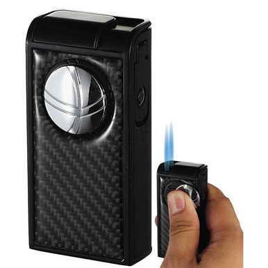 Visol Kinetic III Titanium & Carbon Fiber Adjustable Cigar Tube – Lighters  Direct