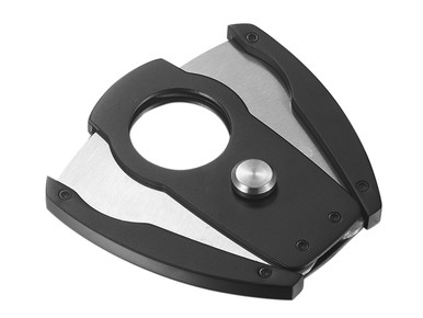 Gibblet Cutter Visol Corbett Double Guillotine Cigar Cutter- Black Matte - VCUT724BK ...