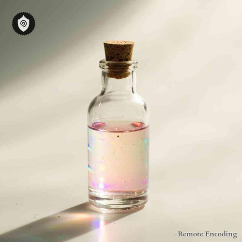 Abroma Augusta remote imprint for quantum transmission and energetic charge through distance energy relay system