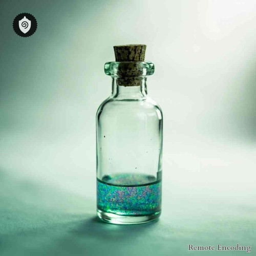 Aechmea Nidularioides remote imprint for quantum field transmission and energetic charge in distance energy relay