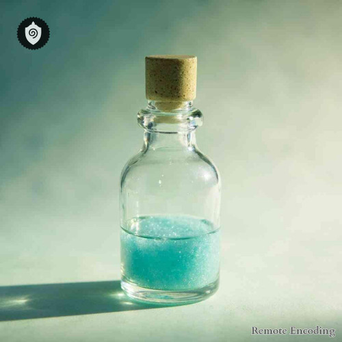 Alberta Magna remote imprint device for quantum field transmission and distance energy relay in energetic systems