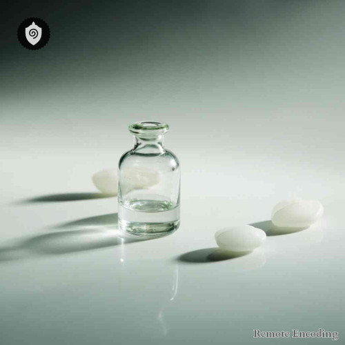 Ammonium Carbonicum remote imprint for distance energy relay and quantum transmission with precise field alignment