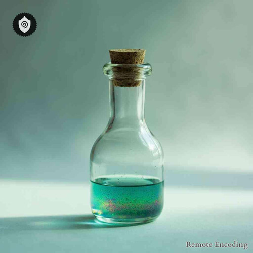 Amorphophallus Konjac quantum transmission device for remote imprint and energetic charge synchronization