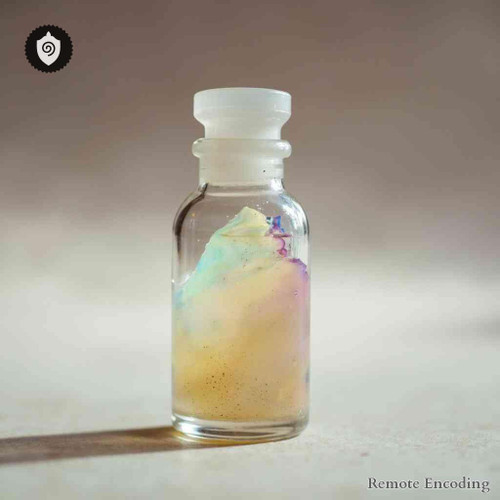 Anchusa Officinalis remote imprint device for quantum field transmission and precise distance energy relay