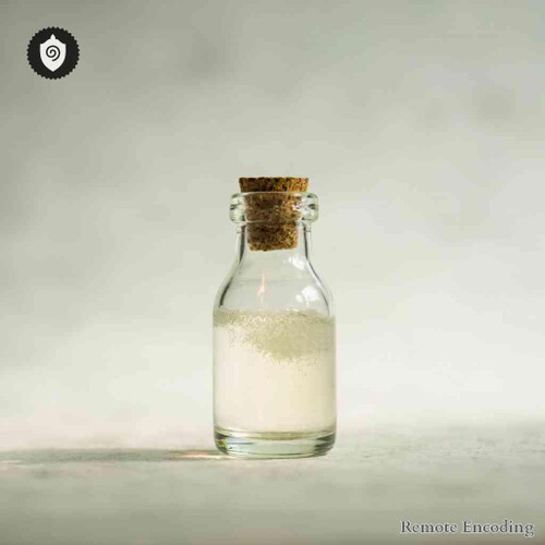 Anthrachinonum remote energy imprint for quantum field transmission and precise distance energetic activation