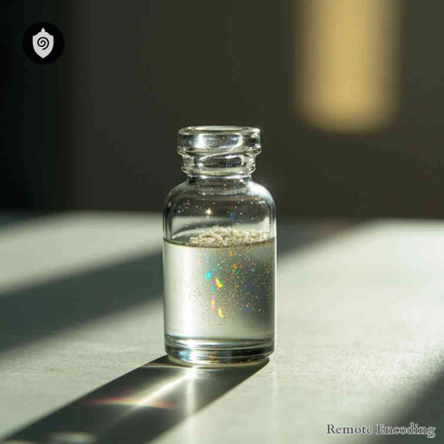 Bismuth Oxymuriaticum quantum imprint for remote energy relay and distance field charge activation in quantum systems