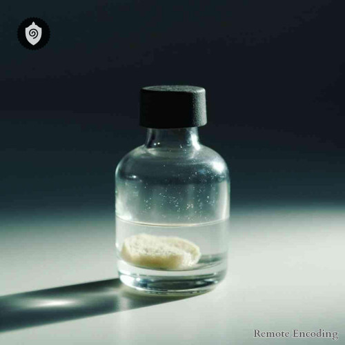 Bronze remote imprint device for quantum transmission and distance energy relay in energetic field synchronization